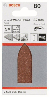 Bosch 5Schleifblatt C430 32mm 2608605168 