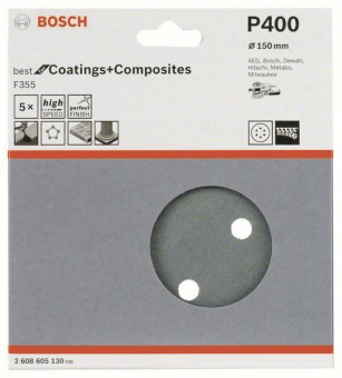 Bosch 5Schleifblatt F355      2608605130 