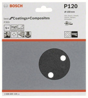 Bosch 5Schleifblatt F355      2608605126 