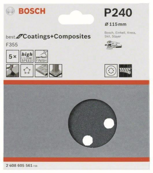 Bosch 5Schleifblatt F355      2608605561 