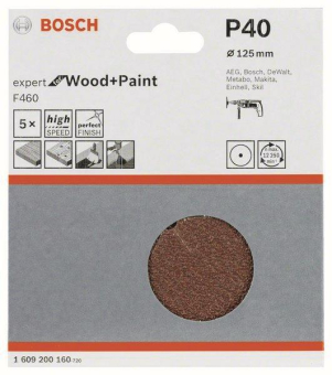 Bosch 5Schleifblatt Papier    1609200160 