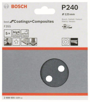 Bosch 5Schleifblatt F355      2608605119 