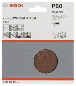Bosch 5Schleifblatt Papier    1609200161 