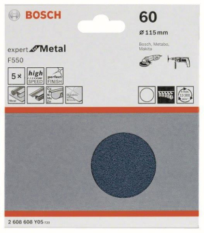 Bosch 5Schleifblatt F550      2608608Y05 