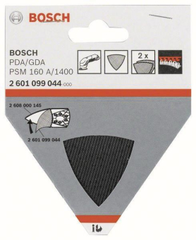 Bosch 2Klettgewebeersatz zu   2601099044 