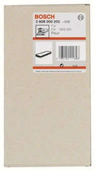 Bosch Schleifplatte 185x93mm  2608000202 