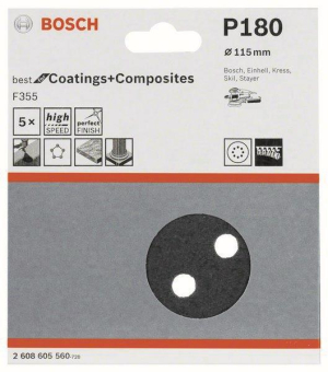 Bosch 5Schleifblatt F355      2608605560 