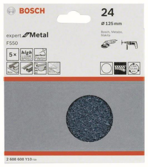 Bosch 5Schleifblatt F550      2608608Y10 
