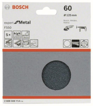 Bosch 5Schleifblatt F550      2608608Y14 