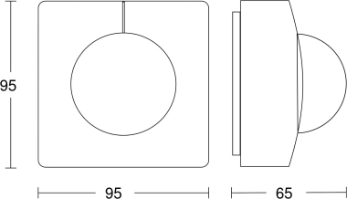 Steinel              IS 3180-E KNX V3 AP 