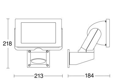 Steinel 069230  LED STRAHLER LS 300 M SW 