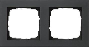 GIRA 021209 Abdeckrahmen 2fach E2 