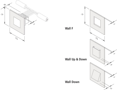 Hera LED Wandeinbauleuchte   20202722108 