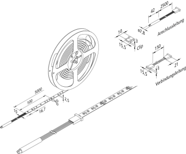 Hera LED RGBW Tape 5m 300    20202681100 