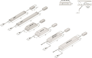 Hera LED Trafo 24V 30W dim   20604001222 