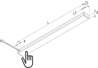 Hera LED Top-Stick FMT 900mm 61001427322 