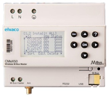 NZR Wireless M-Bus Receiver         5000 