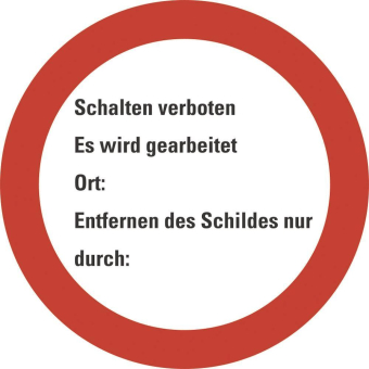HEIN 177012 Verbotsschild Es HEIN_177012 