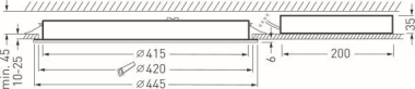 Trilux  Inplana C11 OTA22 4000-840 ET 01 