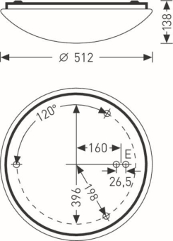 TRIL Mondia2 WD3 LED2800-830 ET  6777140 