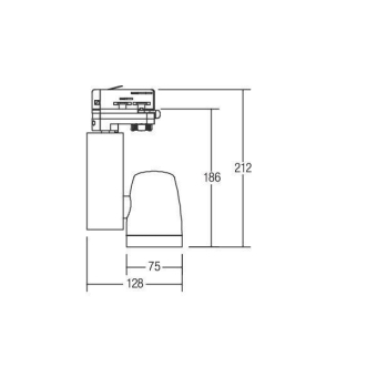 BRUM LED-Schienenstrahler       12019083 