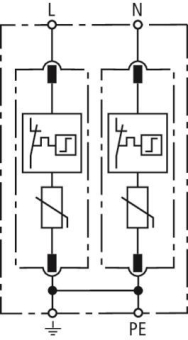 DEHN ÜS-Ableiter DEHNguard M DG M TN 150 