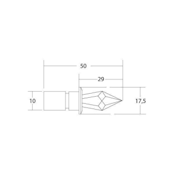 BRUM Fibatec Kristall für Faser  9733.03 