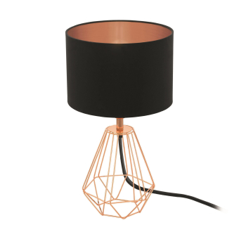 EGLO Tischleuchte CARLTON 2 kupfer 95787 