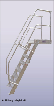 Krause Treppe mit Plattform       824202 