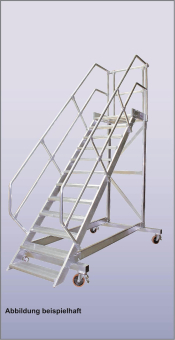 Krause Treppe mit Plattform       828095 