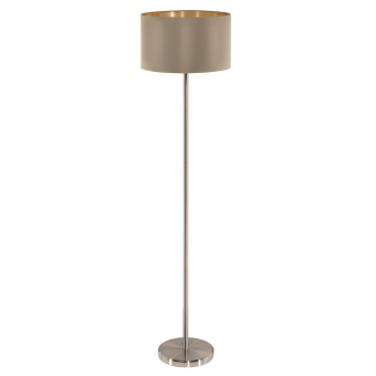 EGLO Stehleuchte MASERLO nickel-   95171 