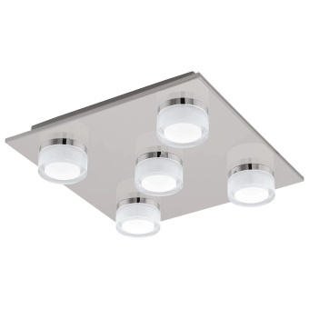EGLO LED-WL/5 CHROM/SAT-KLAR 'ROMENDO 1' 