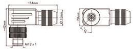 WAGO 756-9501/040-000 Zubehör,M12 St 