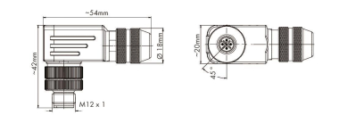WAGO 756-9501/040-000 Zubehör,M12 St 