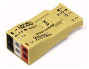 WAGO 873-903 Leuchtensteckverbinder, 