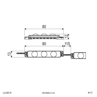 EVN LED-Modul, 3 LED s 12V/DC LCL 302 10 