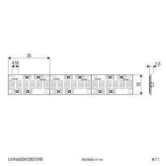 EVN LEDStrip IP20   LSTRSB2024122827CR90 
