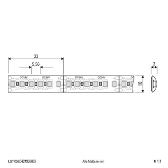EVN LEDStrip IP54 20W/m LSTRSB5424902802 