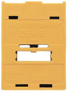 Weidmüller ZB 4G GN/GE Zugb. f.Sammel- 