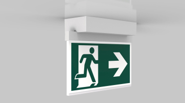 RP RZ-Leuchte Decke EB + SC/1h  AMD401SC 