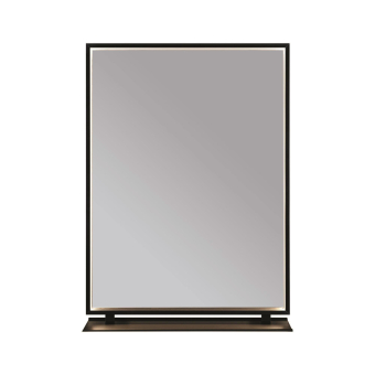 PAULM Spiegel Miro IP44 11W sw     71093 