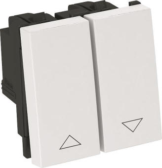 OBO RT-BS1 RW1 Rollladentaster reinweiss 