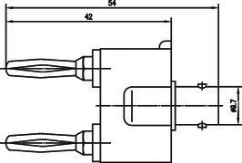 TEGA LABOR-Steckverbindung     100023659 
