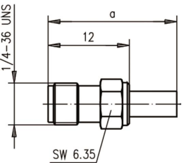 TG SMA-KABELBUCHSE CRIMP N   J01151A0059 