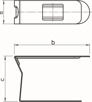 OBO LKM K65 Kanalklammer 6249882 