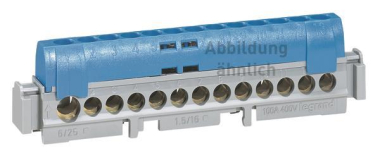 Legrand 004845 Klemmenleiste blau 