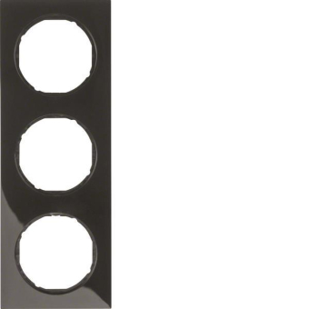 Berker Rahmen R.3 schwarz,      10132245 