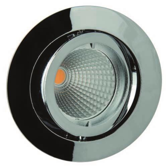 RUTEC Einbaustrahler chrom     ALU5537-4 