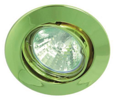 RUTEC Einbaustrahler messing   ALU5535-3 