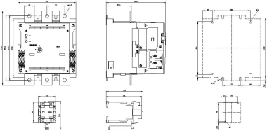 SIEM Schütz Bgr.14, 3pol.,  3TF6933-8DM4 